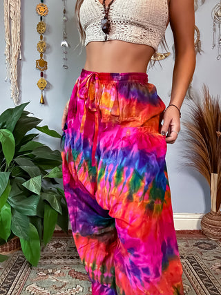 LUCY HAREM TROUSERS- SWEET TART