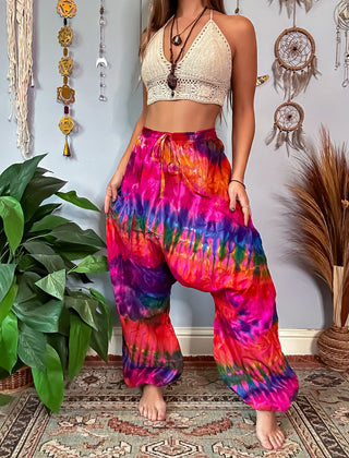 LUCY HAREM TROUSERS- SWEET TART