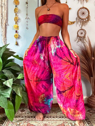 (PRE ORDER) NOVA HAREM TROUSERS- SWEET TART