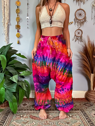 LUCY HAREM TROUSERS- SWEET TART