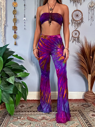 (PRE ORDER) AURORA FLARE PANTS - ABALONE