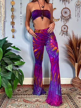 (PRE ORDER) AURORA FLARE PANTS - ABALONE