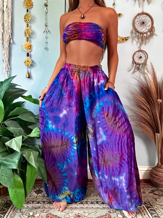 (PRE ORDER) NOVA HAREM TROUSERS - GRAPE