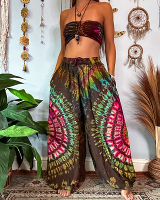 NOVA HAREM TROUSERS- EARTH