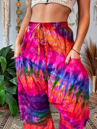 LUCY HAREM TROUSERS- SWEET TART