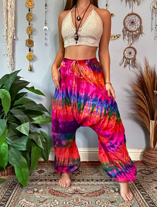 LUCY HAREM TROUSERS- SWEET TART