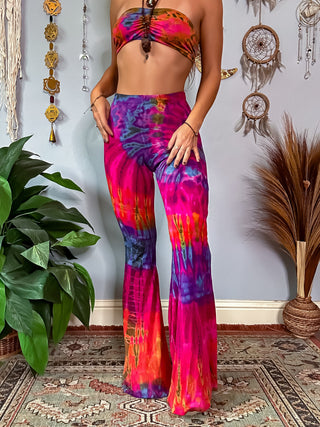 (PRE ORDER) AURORA FLARE PANTS - SWEET TART