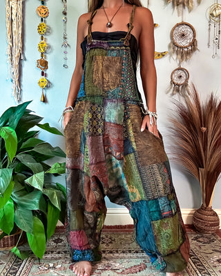 FORESTER HAREM OVERALLS - EARTH