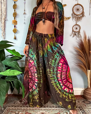 NOVA HAREM TROUSERS- EARTH