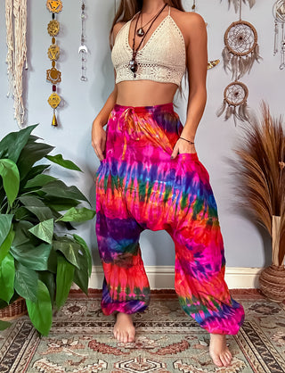 LUCY HAREM TROUSERS- SWEET TART