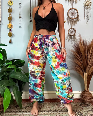 BUTTERFLY TRIPS HAREM TROUSERS