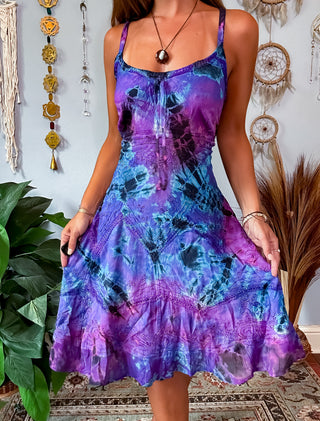 TIE DYE PIXIE DRESS