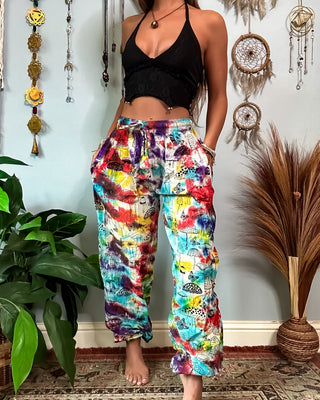 BUTTERFLY TRIPS HAREM TROUSERS