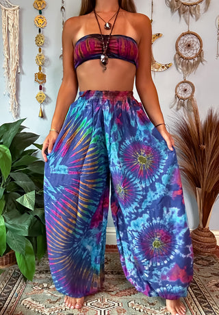 NOVA HAREM TROUSERS - ABALONE