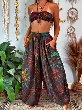 NOVA HAREM TROUSERS- EARTH