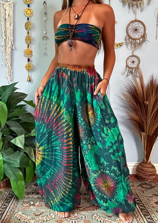 NOVA HAREM TROUSERS - EVERGLADES