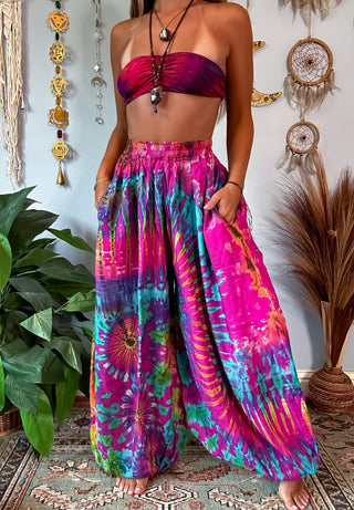 (PRE ORDER) NOVA HAREM TROUSERS- SWEET TART