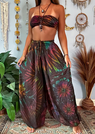 NOVA HAREM TROUSERS- EARTH