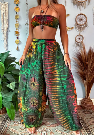 NOVA HAREM TROUSERS - FOREST