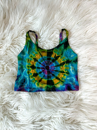 IRIS TANK TOP - TURQUOISE