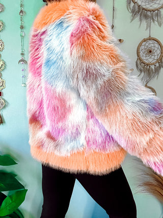 SHERBET DREAMZ FAUX FUR COAT