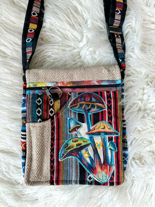 MUSHROOM CROSSBODY BAG