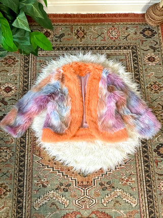 SHERBET DREAMZ FAUX FUR COAT