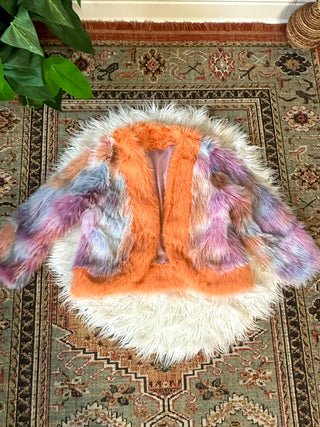 SHERBET DREAMZ FAUX FUR COAT